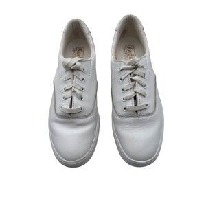 Keds Size 6.5 Fashion Sneakers Synthetic Leather Lace Up sneakers,